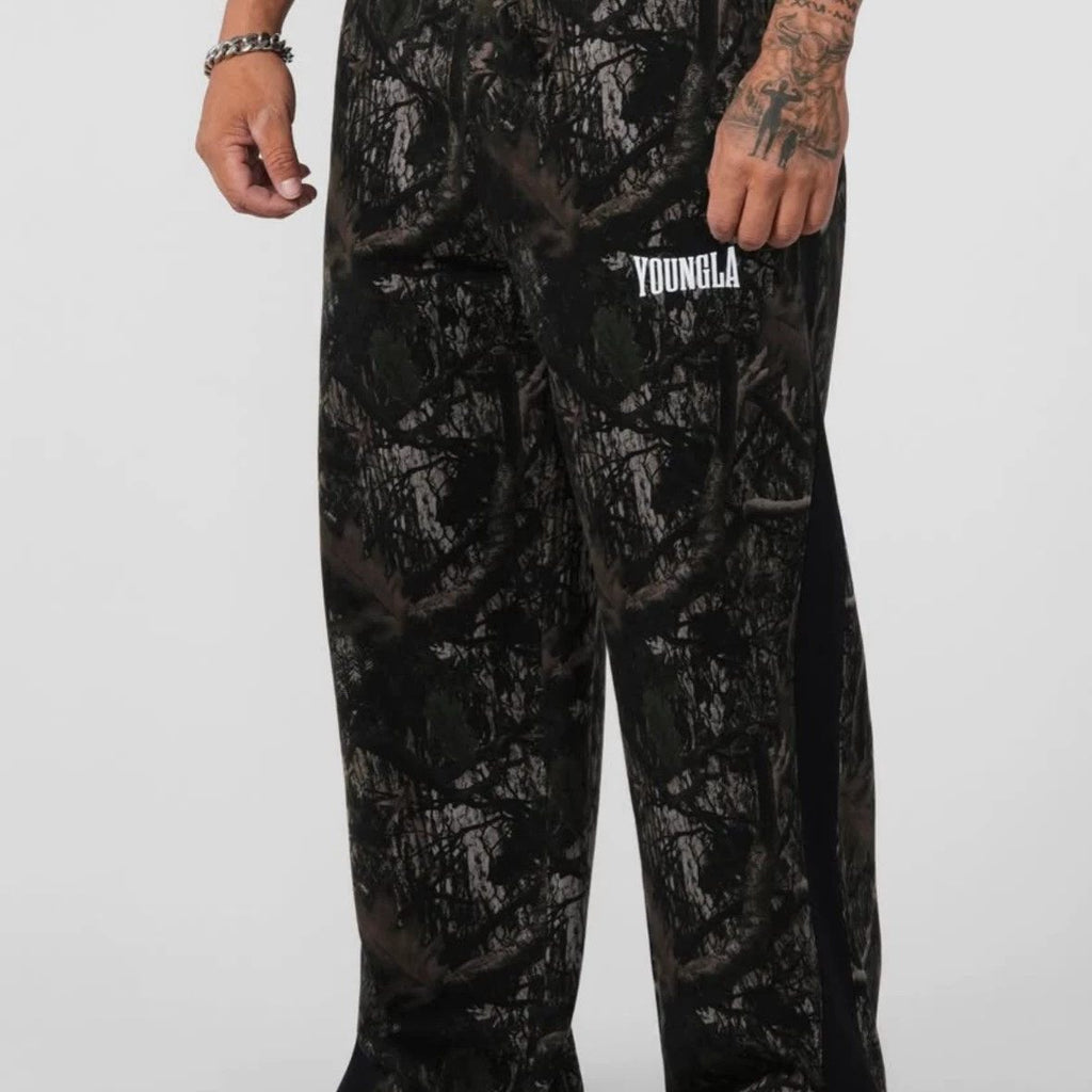 Calça YOUNGLA  Vintage Striped Sweats