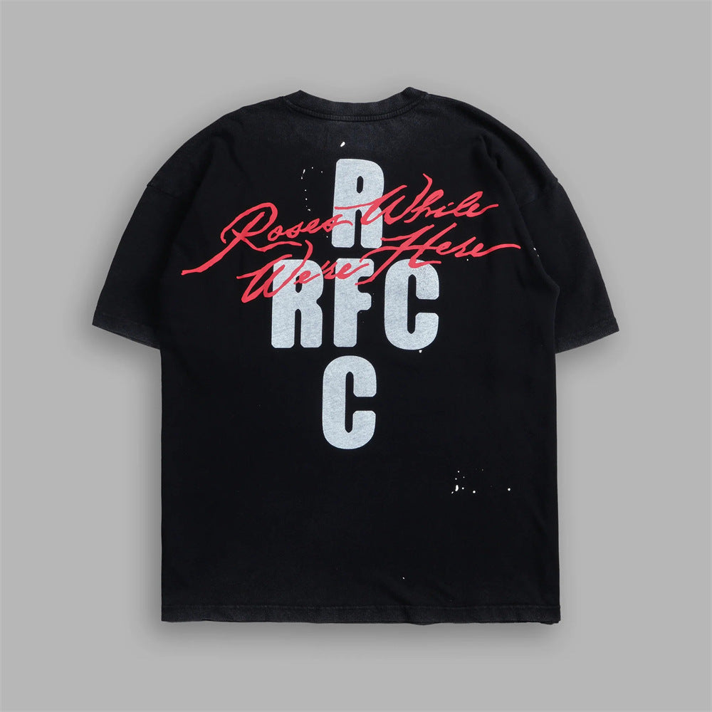 Camiseta Oversized Darc Sport Roses While Were Here