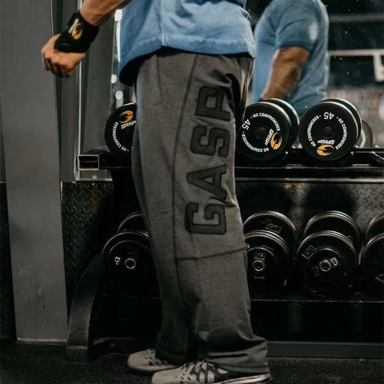 Calça de Moletom GASP Lettering Lateral Wide