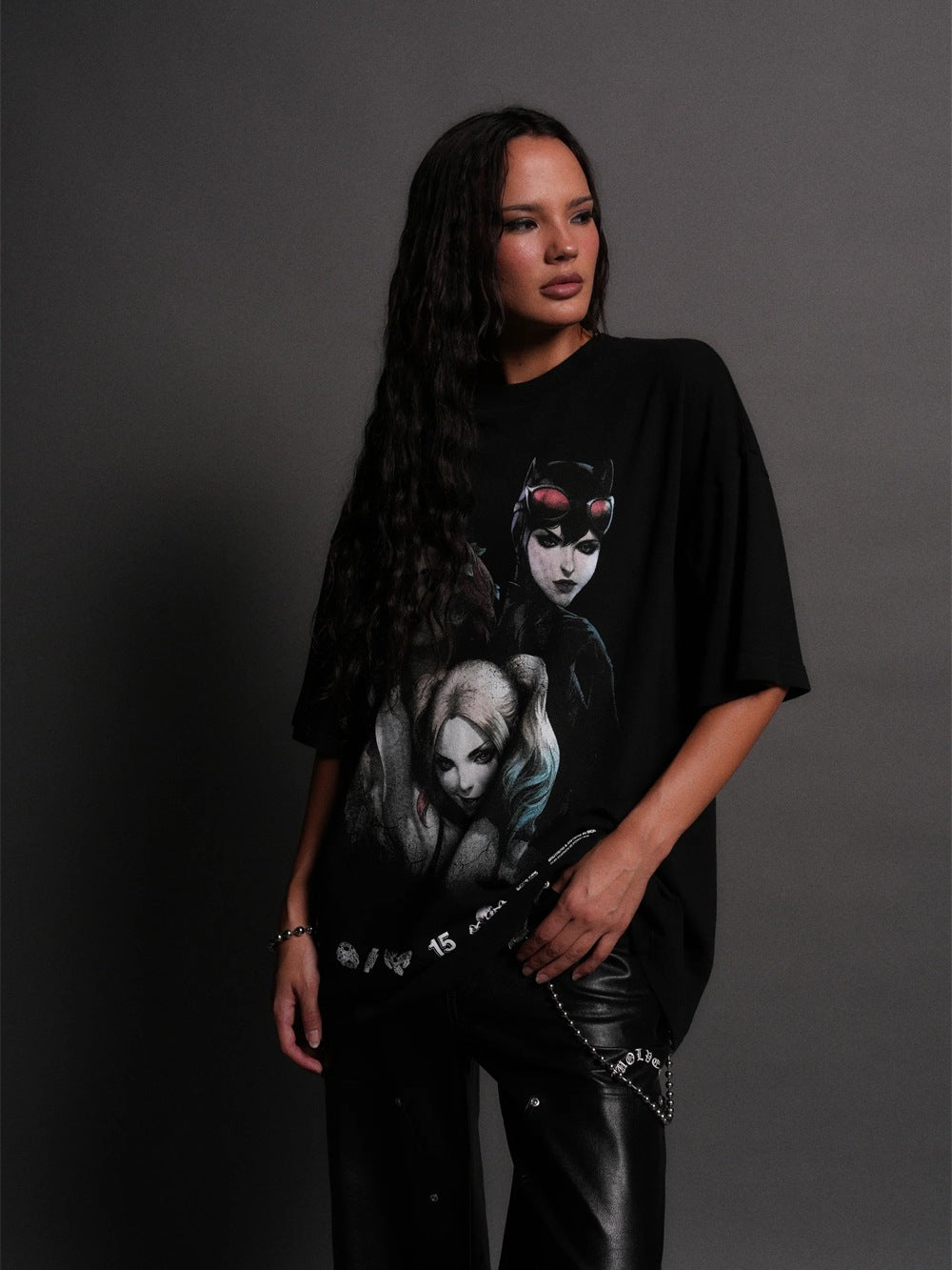 Camiseta Oversized Darc Sport Wolves Dark Art