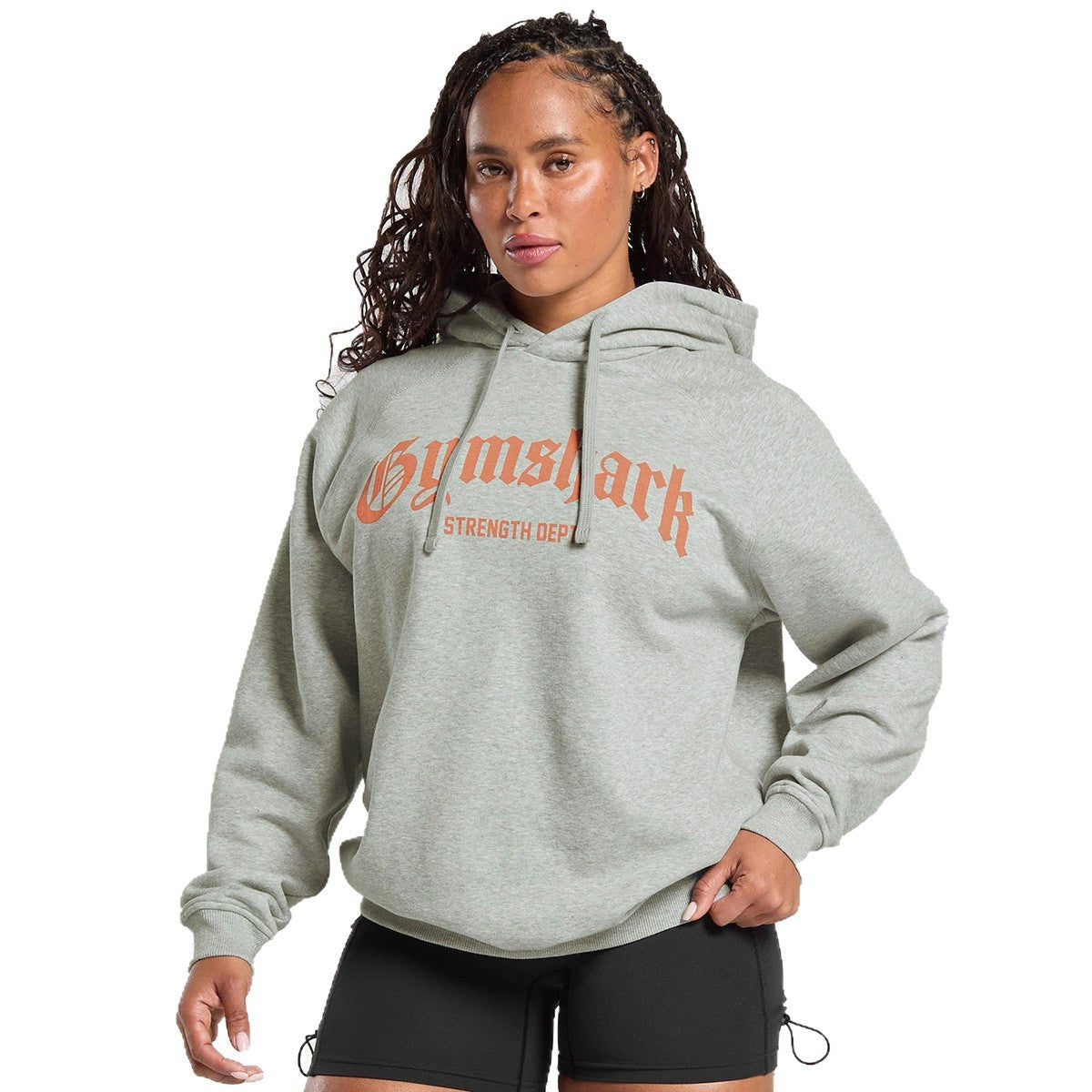 Modelos de Moletom com Capuz Gymshark Strength Dept.