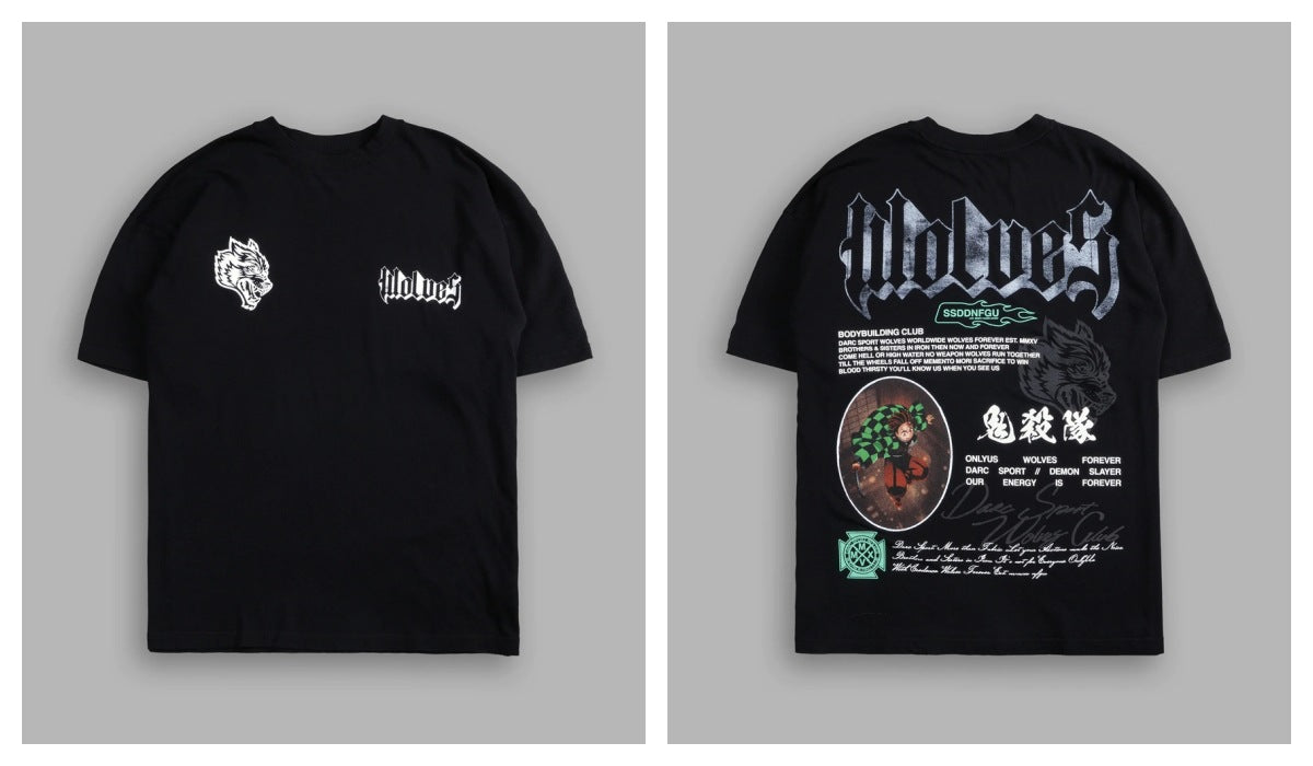 Camiseta Oversized Darc Sport Wolves Club