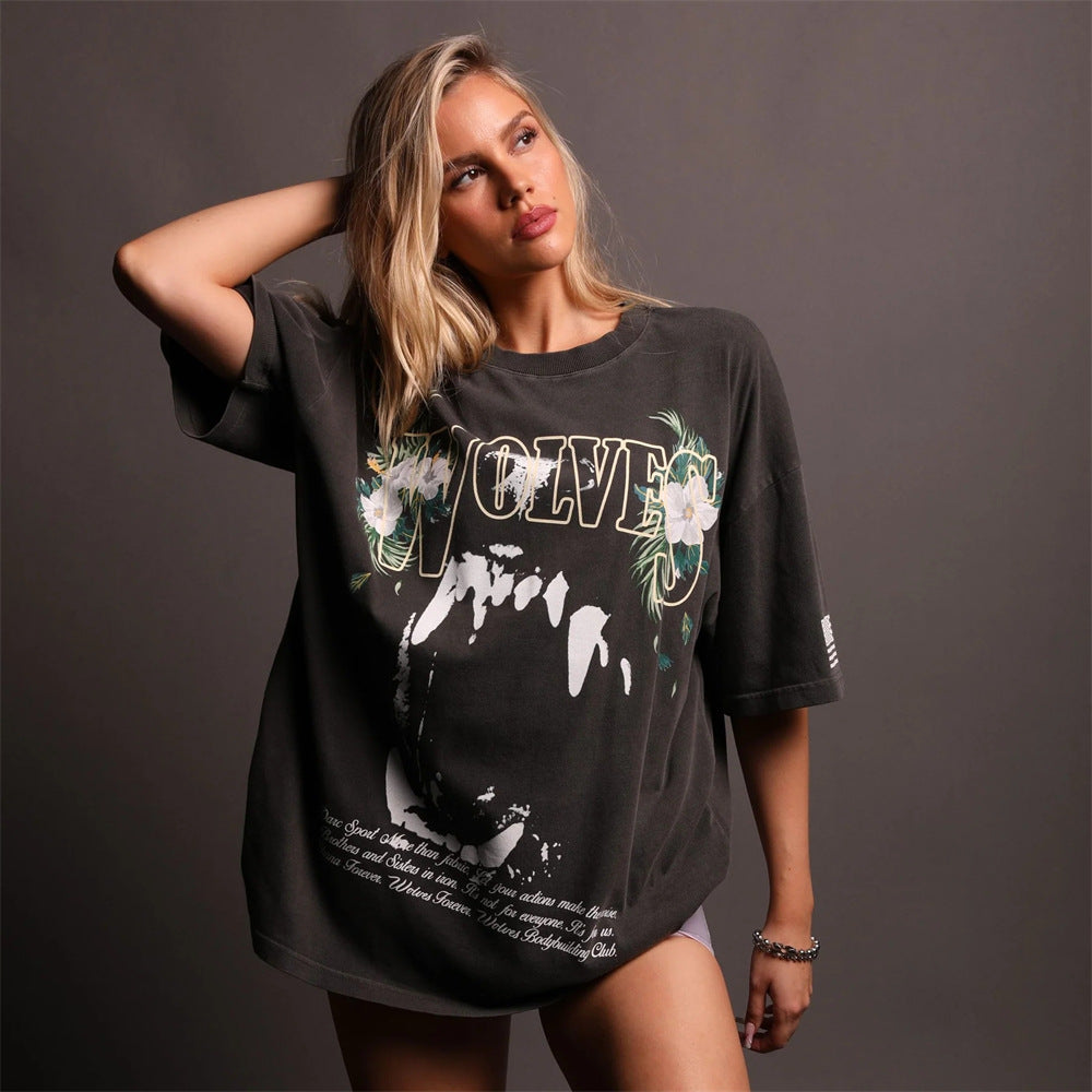 Essential Lettered Tee – Premium Cotton