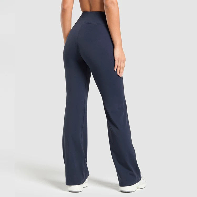 Calça Legging Flare Gymshark Crossover Cintura Alta