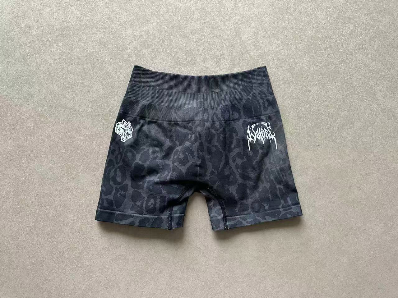 Conjunto Feminino Darc Sport HESH V2 // CHARCOAL LEOPARD EVERSON SEAMLESS SET