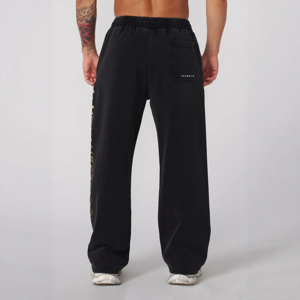 Calça  YoungLA Tiger Tribal Wide Leg