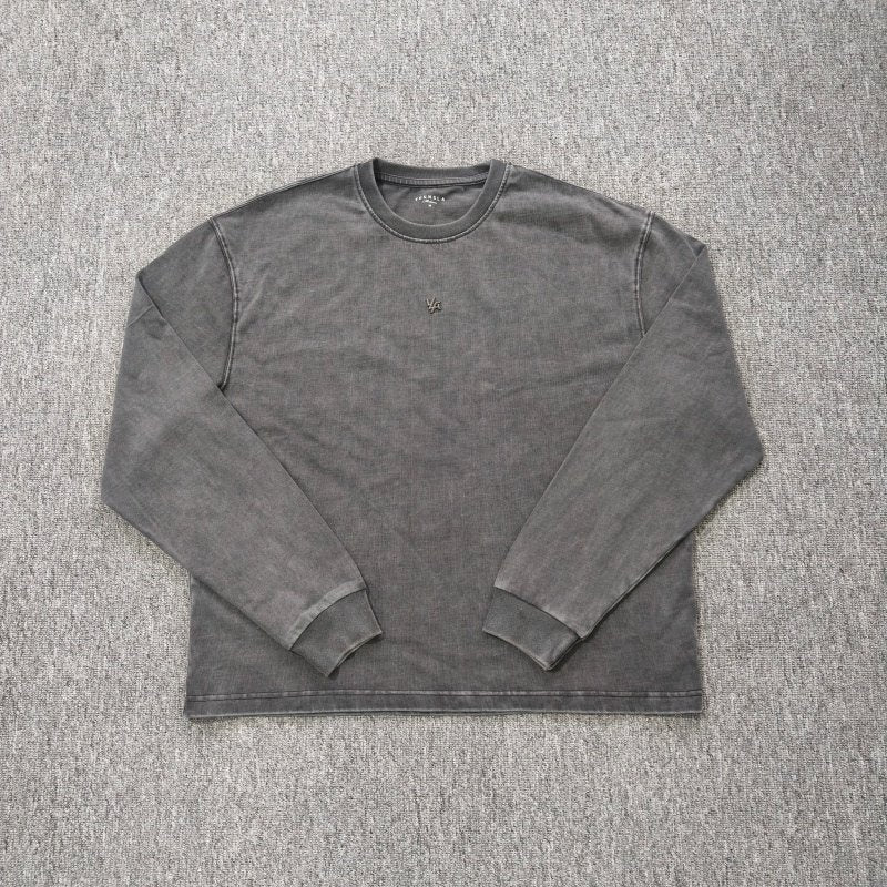 Camiseta de manga cumprida YOUNGLA  PEACHED MINERAL LONG SLEEVES