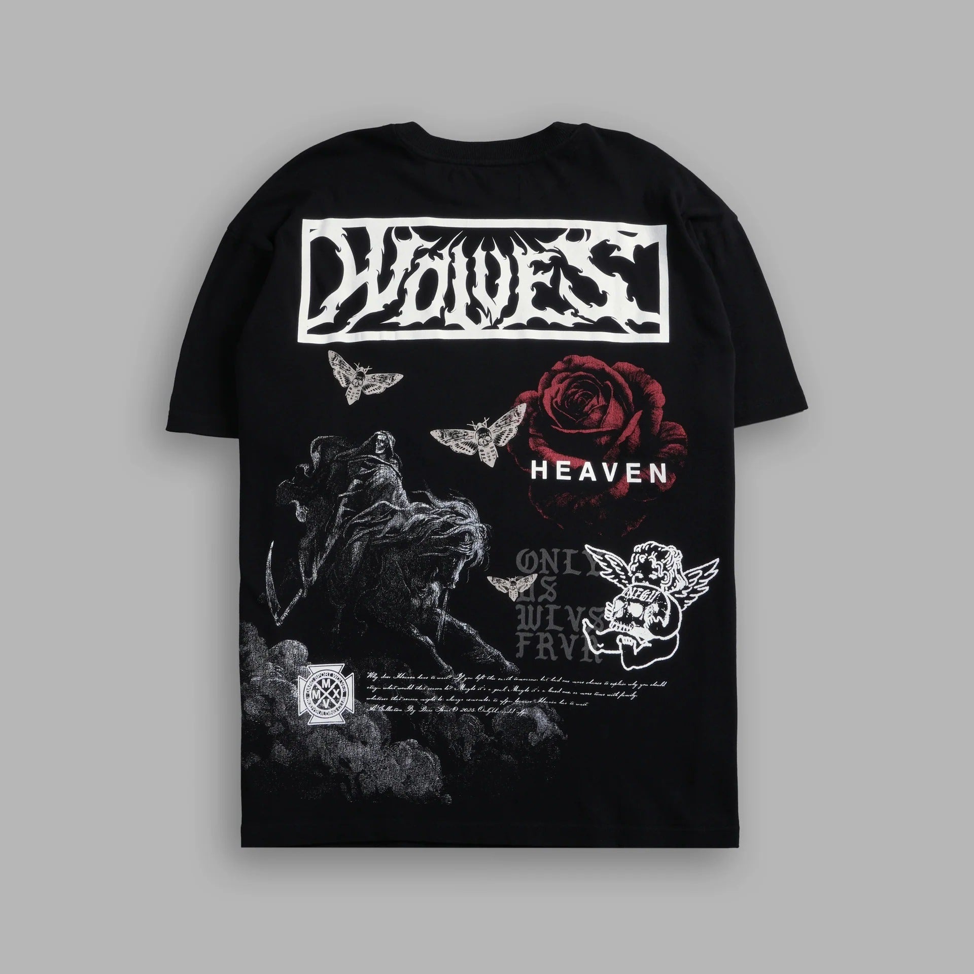 Camiseta Oversized Darc Sport Wolves Dark