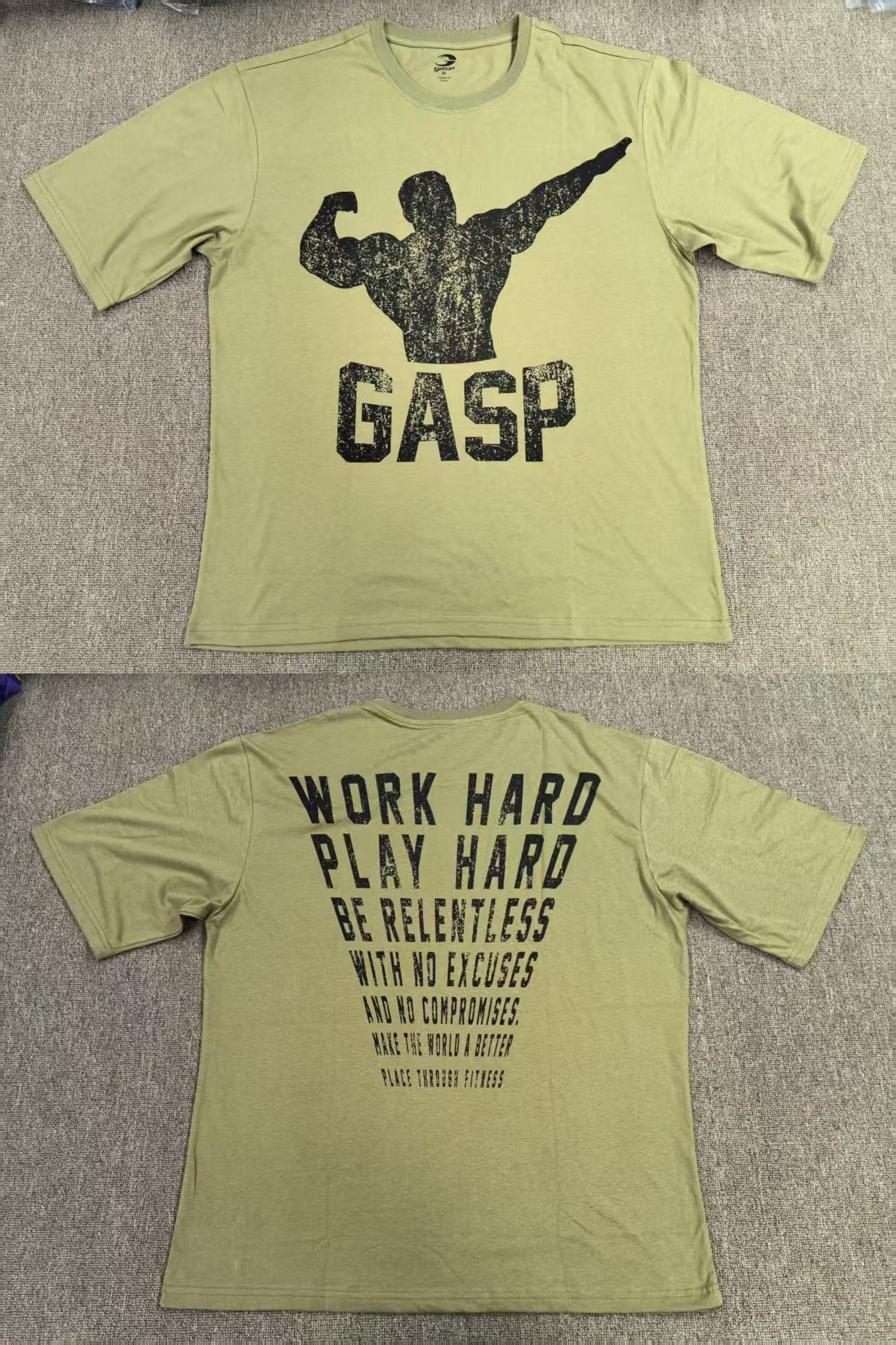Camiseta GASP Oversized Archer Iron Tee