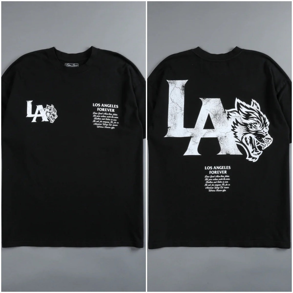 Camiseta Oversized Darc Sport American Wolf LA