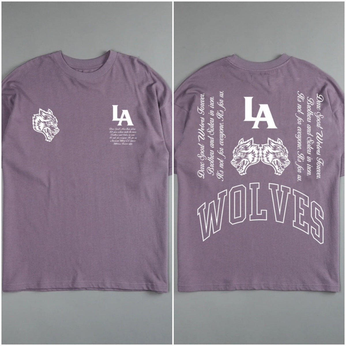 Camiseta Oversized Darc Sport American Wolf