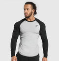 Camiseta Manga Longa Raglan Gymshark Colorblock