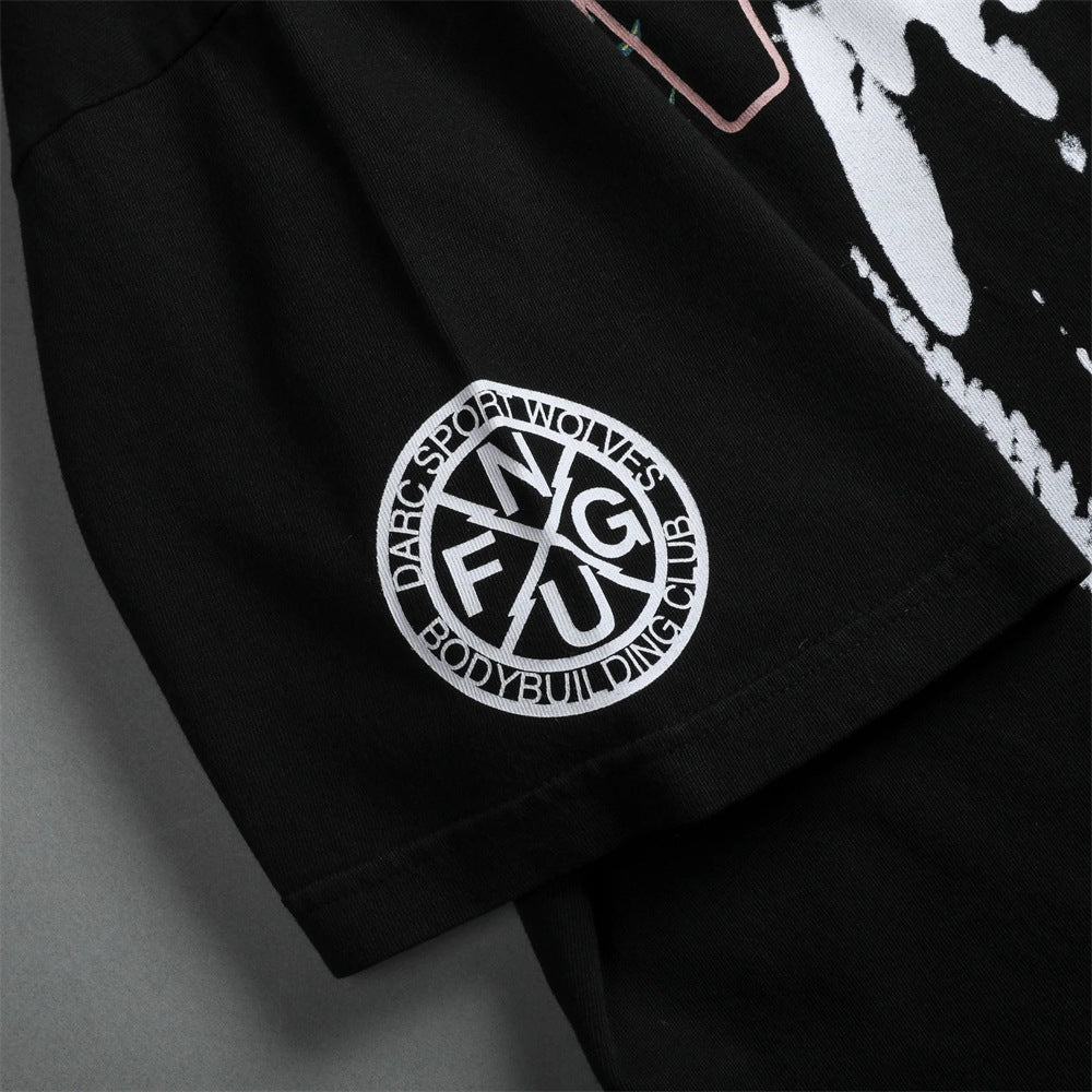 Essential Lettered Tee – Premium Cotton