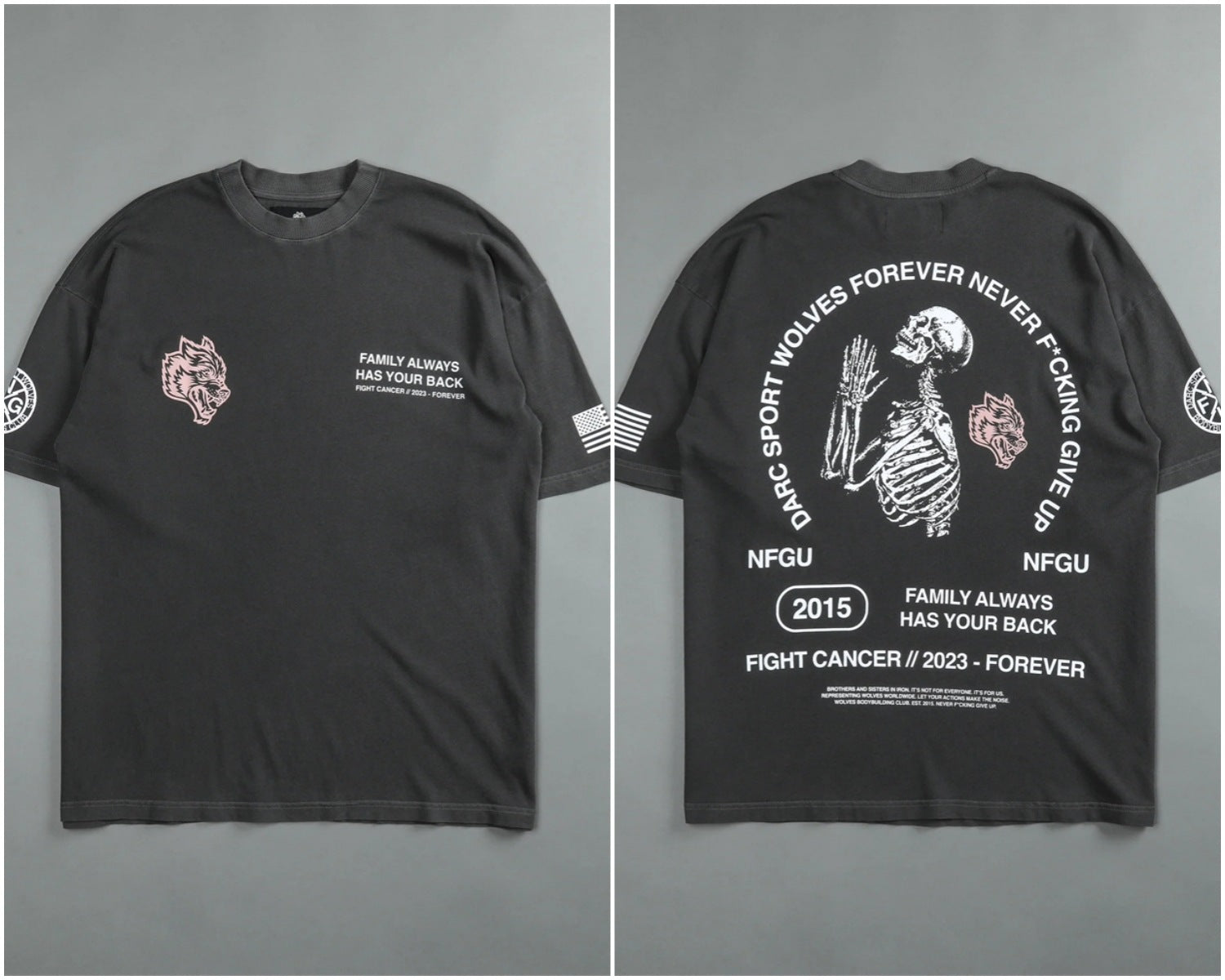 Camiseta Oversized Darc Sport NFGU Wolves