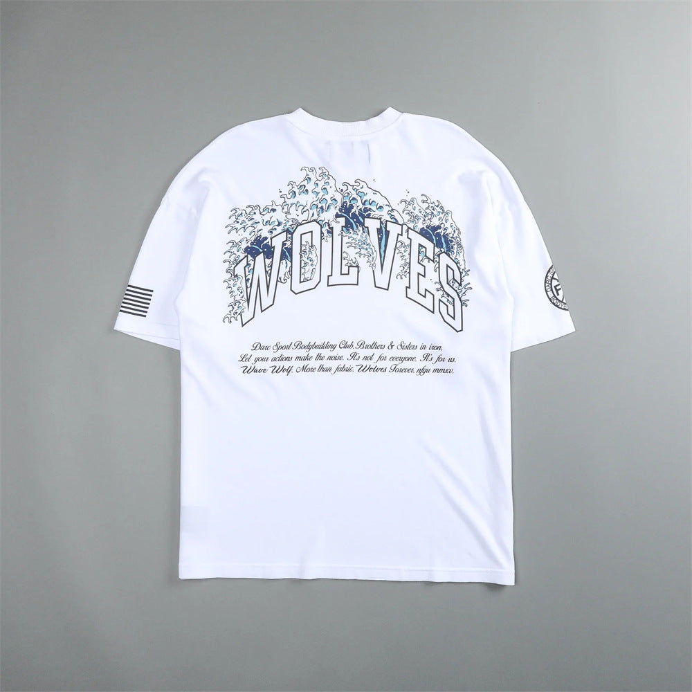 Camiseta Oversized Darc Sport Wave Wolf
