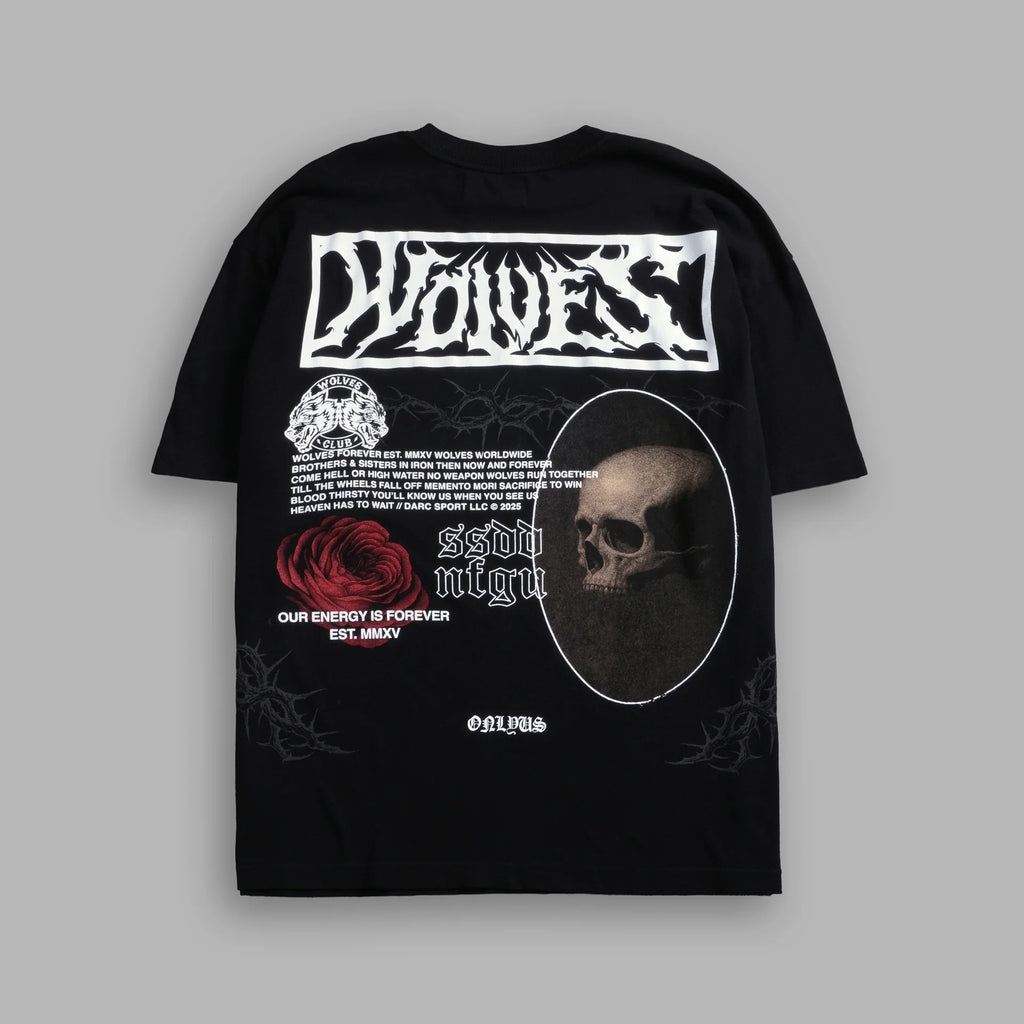 Camiseta Oversized Darc Sport Wolves Dark