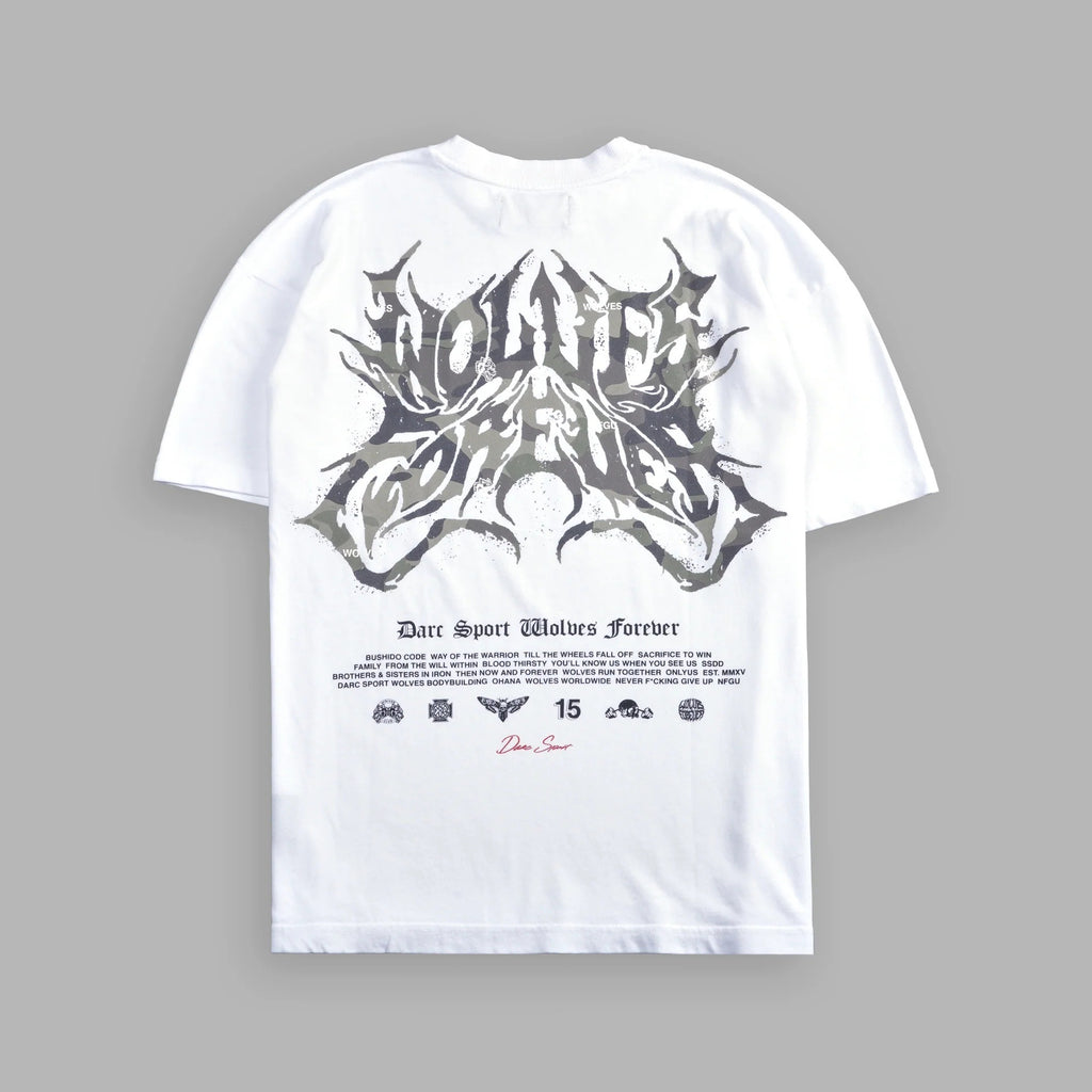 Camiseta Oversized Darc Sport Wolves Forever