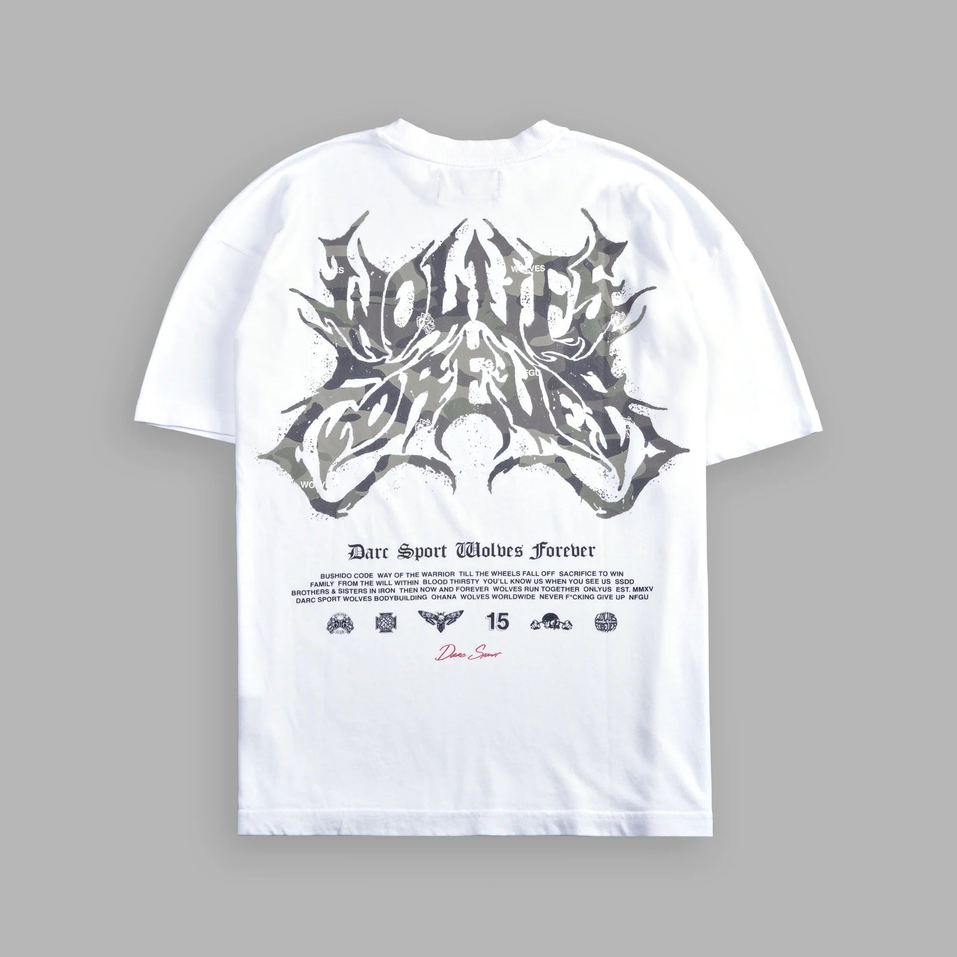 Camiseta Oversized Darc Sport Wolves Forever