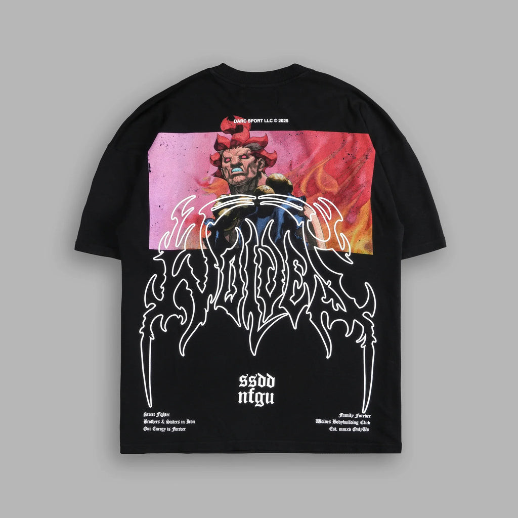 Camiseta Oversized Darc Sport Wolves Bodybuilding