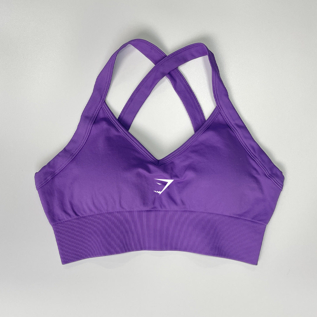 Top  Gymshark Crossback Canelado