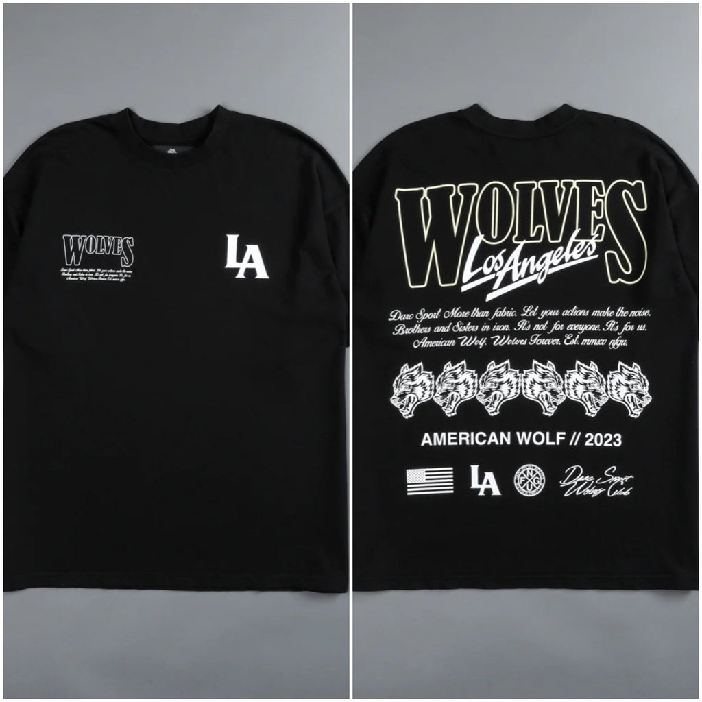 Camiseta Oversized Darc Sport Wolves Club