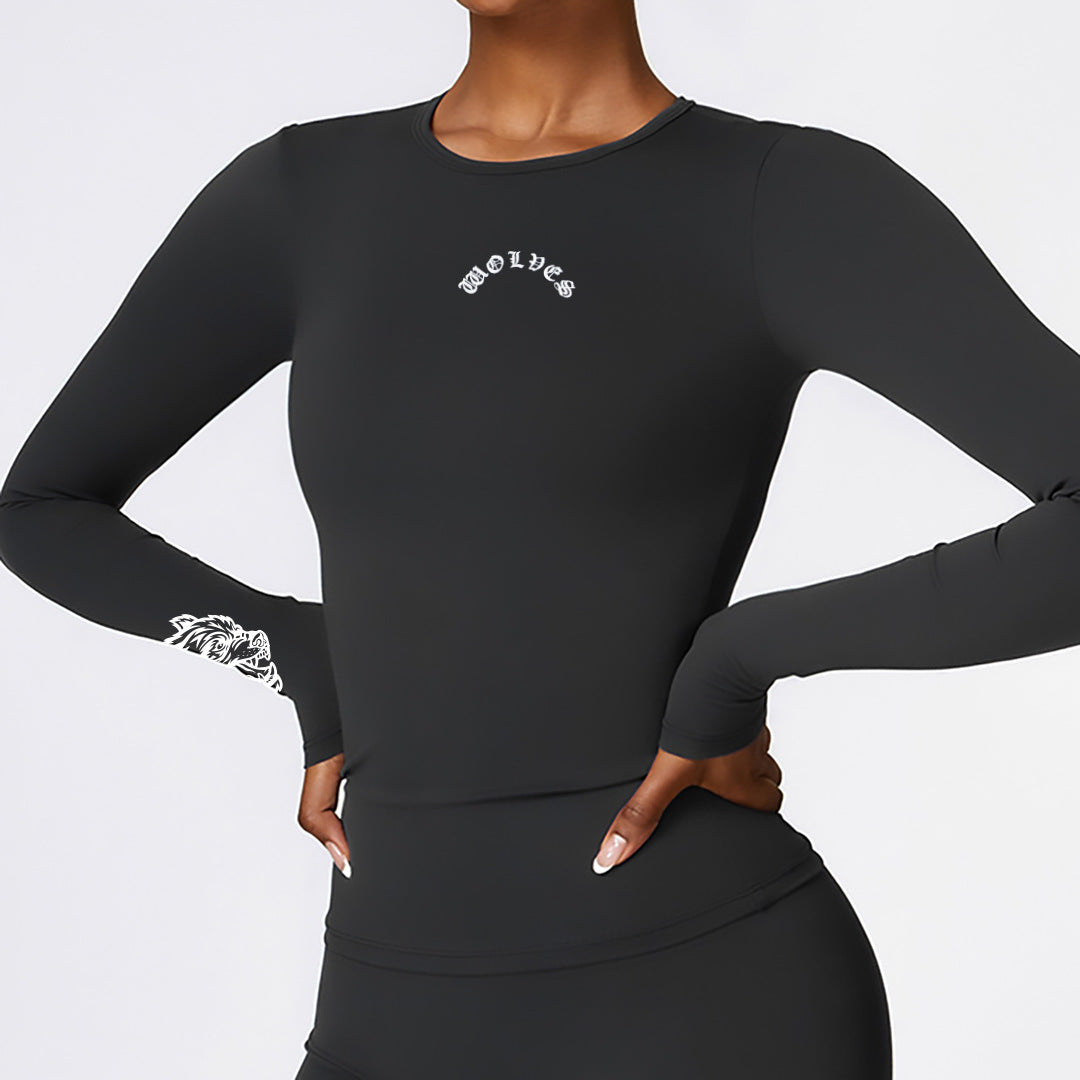 Darc Sport Top Manga Longa Wolves — Cropped Fitted