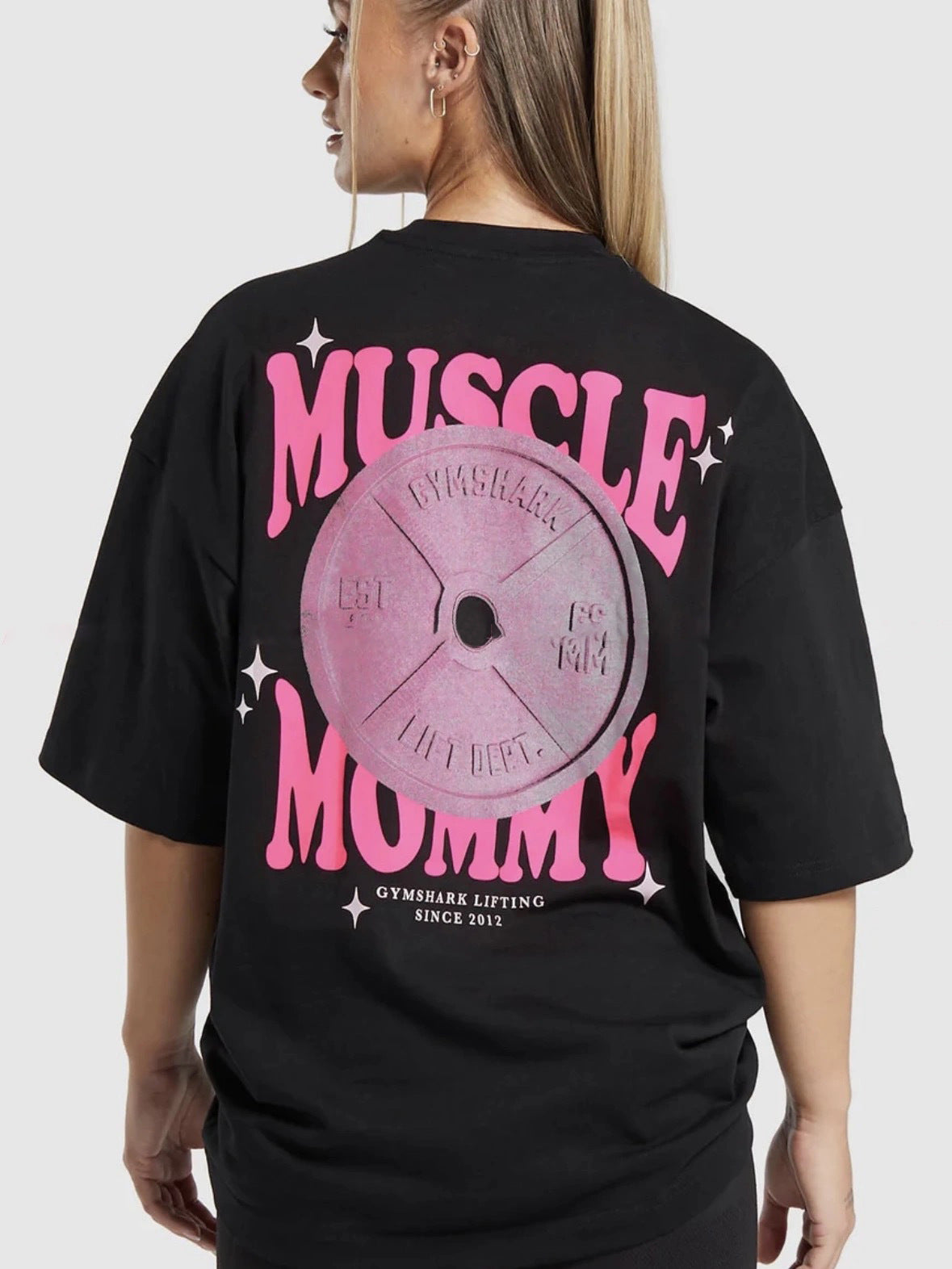 Camiseta Feminina Gymshark  "Muscle Mommy"