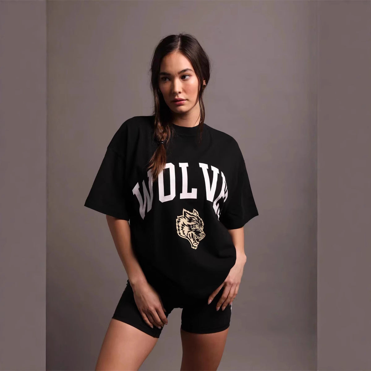 Camiseta Oversized Darc Sport Wolves College