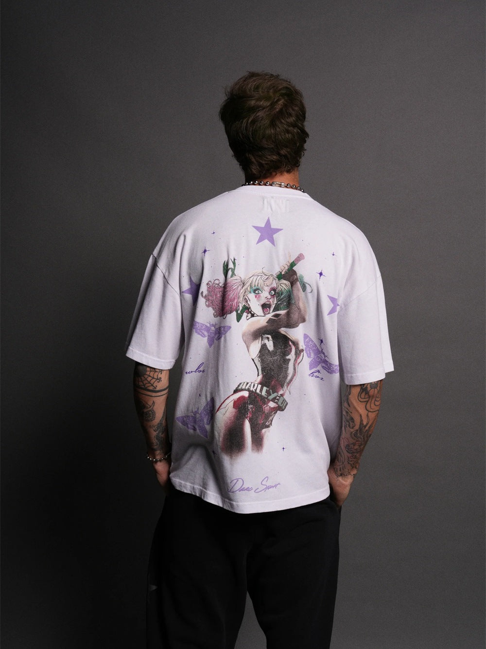 Camiseta Oversized Darc Sport Harley Washed