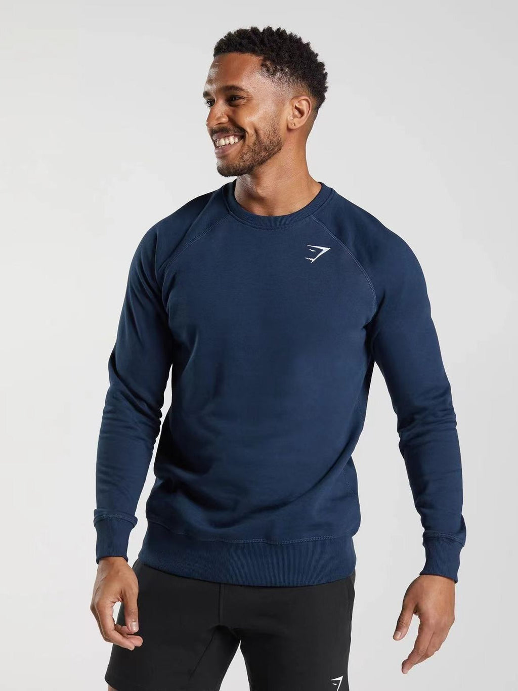 Moletom Fechado Gymshark Raglan Minimalista