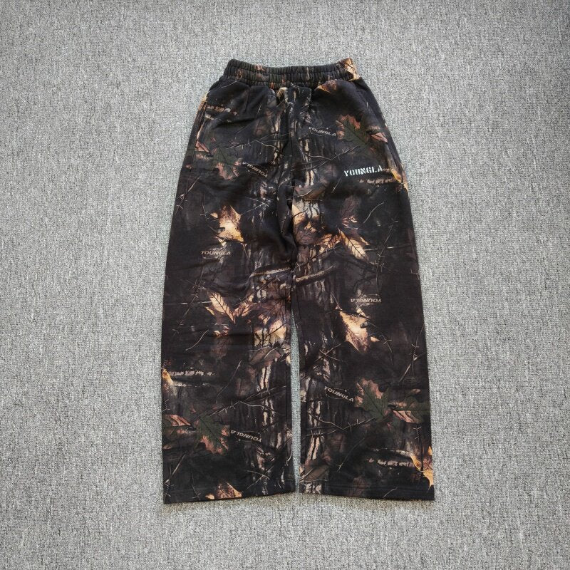 Calça YOUNGLA STREE CAMO NO CUFF SWEATS