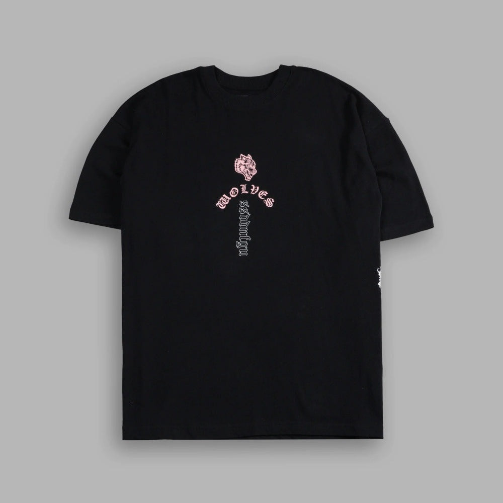 Camiseta Oversized Darc Sport Wolves Dark