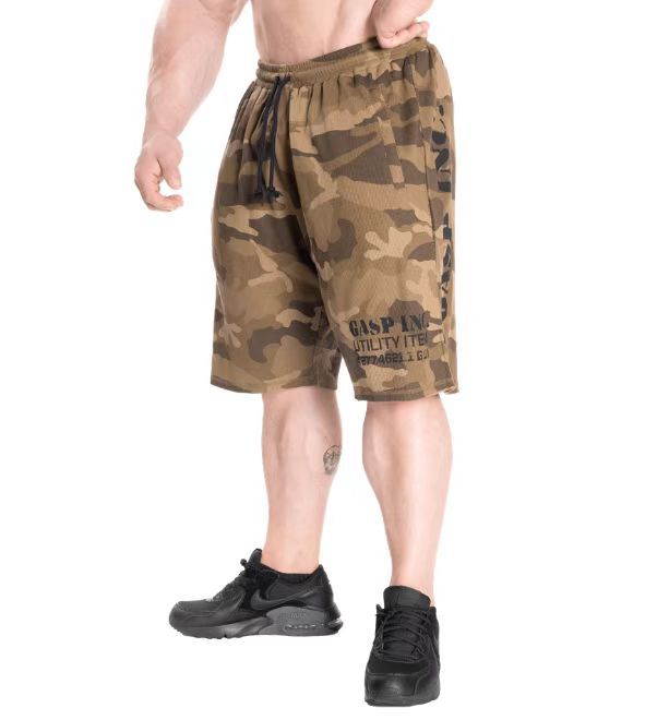 Shorts GASP Utility Camo de Treino Relaxed