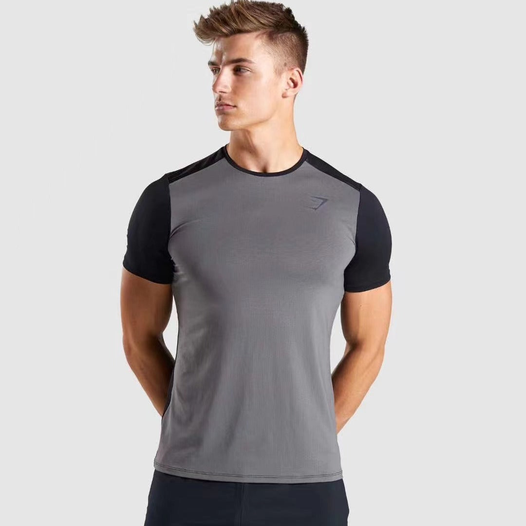Camiseta Gymshark Performance Muscle Fit Bicolor