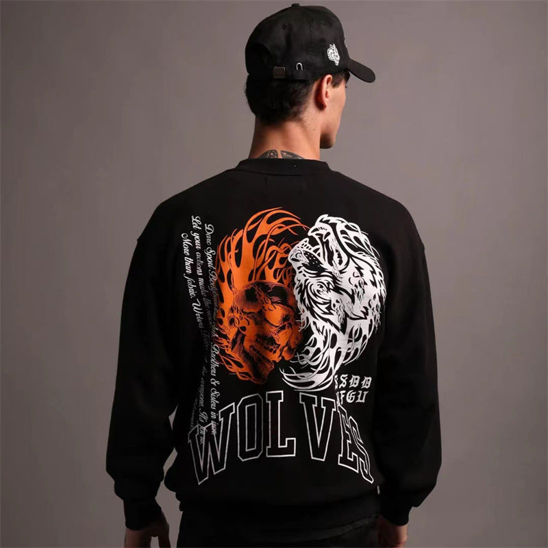 Moletom Crewneck Darc Sport Wolves Oversized