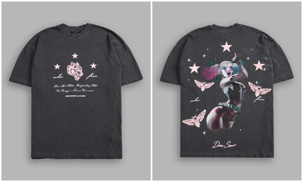 Camiseta Oversized Darc Sport Harley Washed