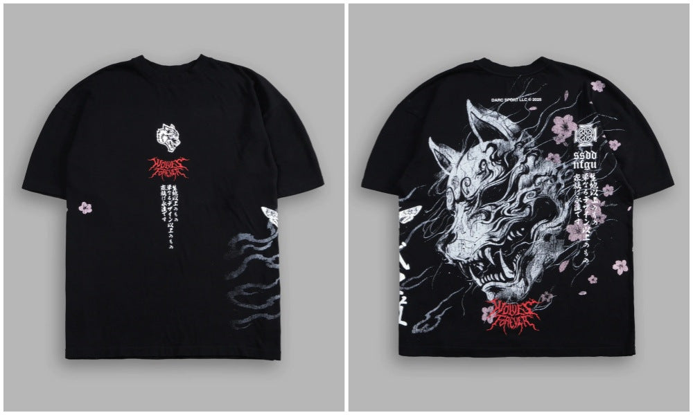 Camiseta Oversized Darc Sport Wolves Forever Oni