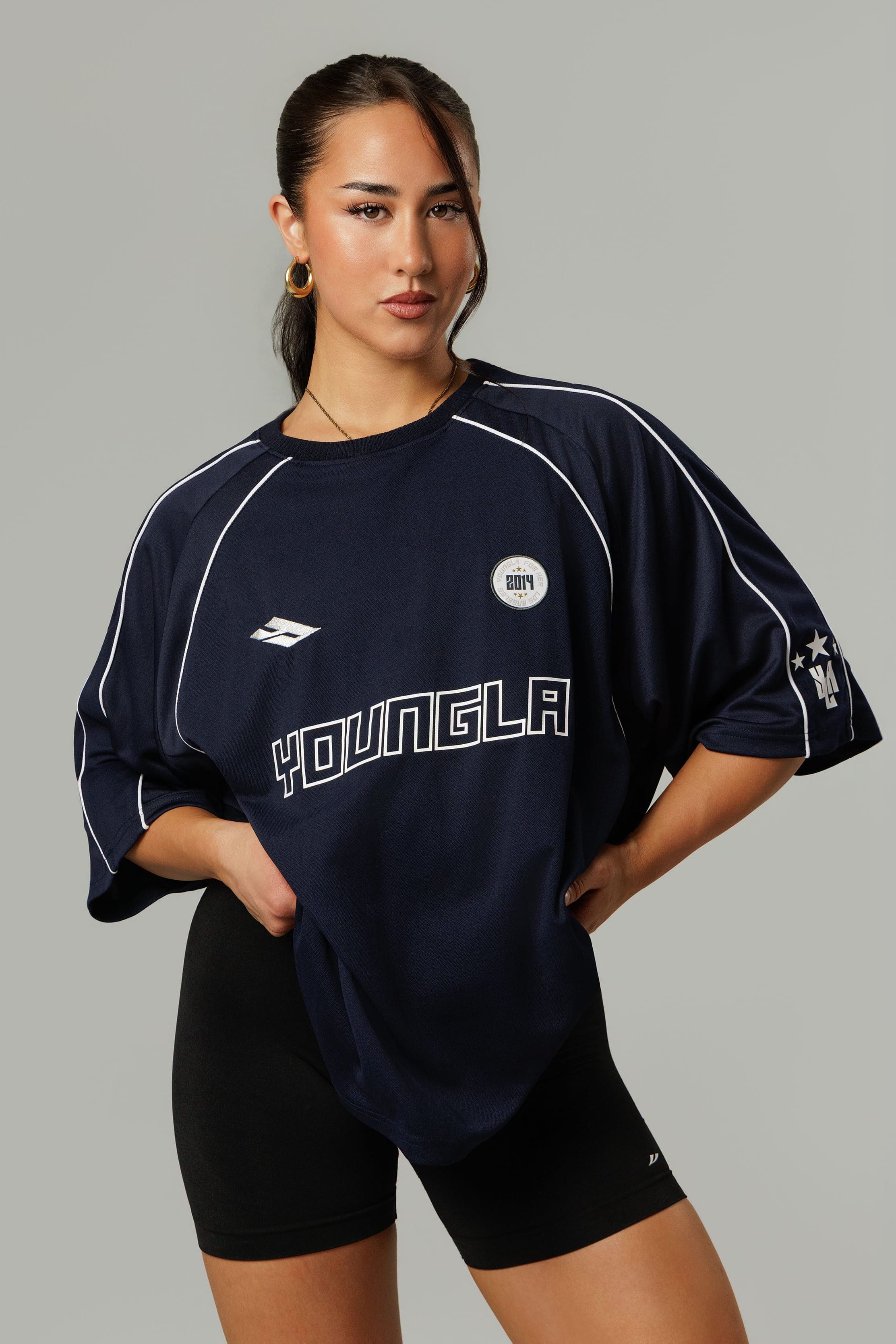 W4329 Oversized Soccer Jersey — imagem 5