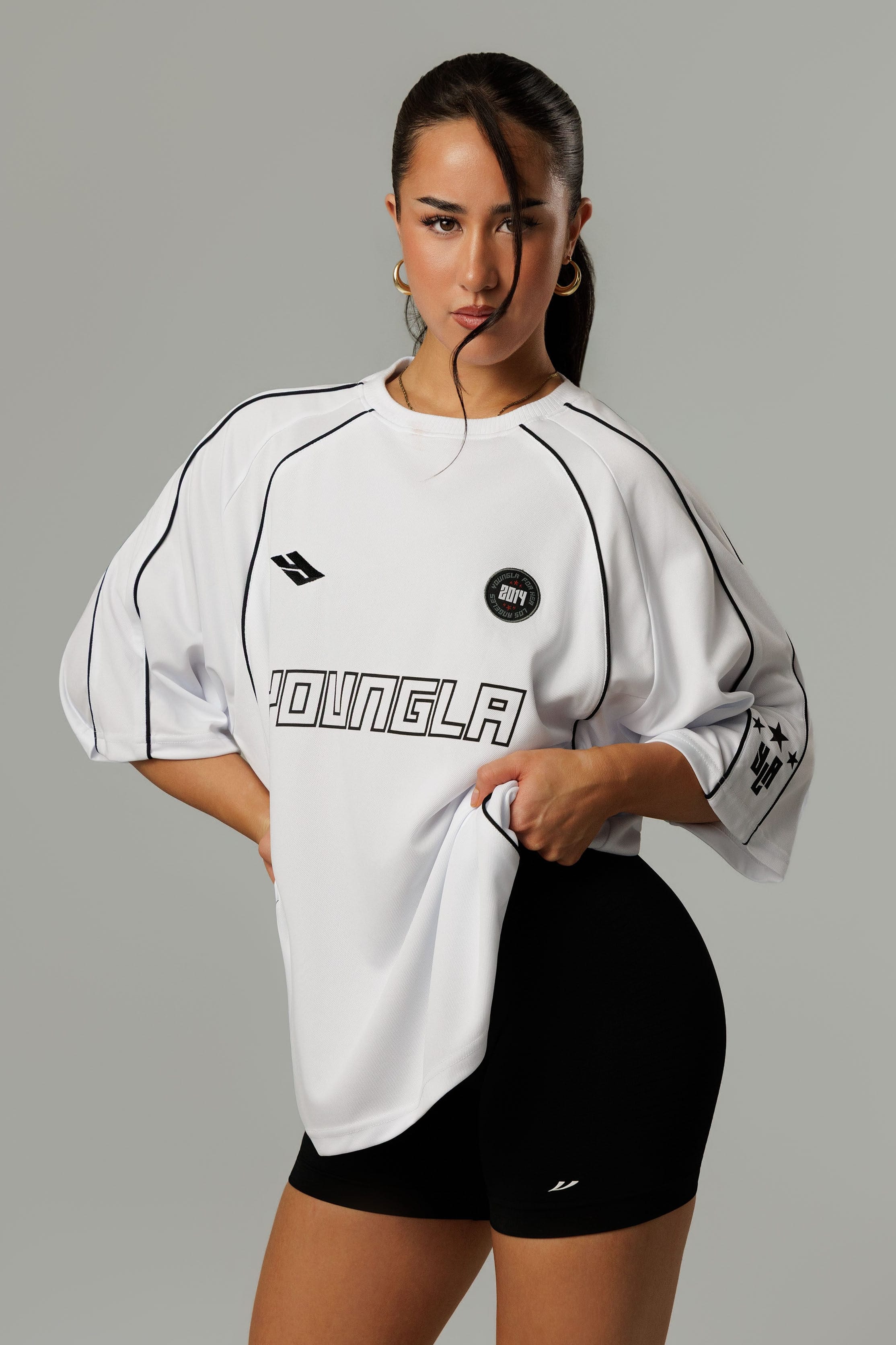 W4329 Oversized Soccer Jersey — imagem 6