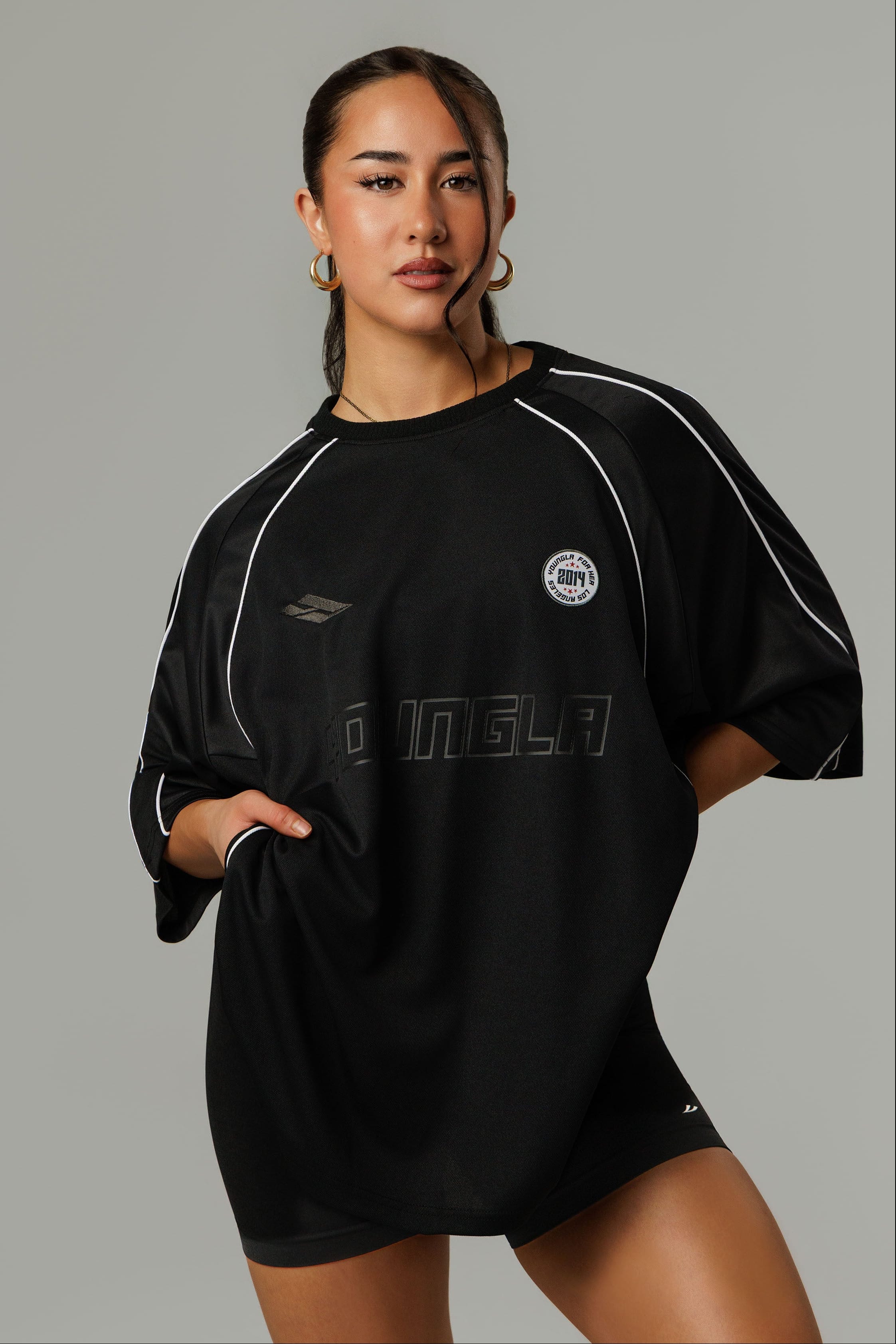W4329 Oversized Soccer Jersey — imagem 1