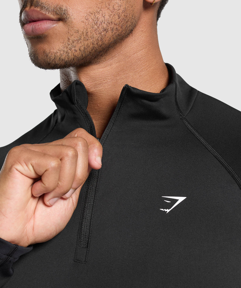 Performance 1/4 Zip - Black — imagem 4