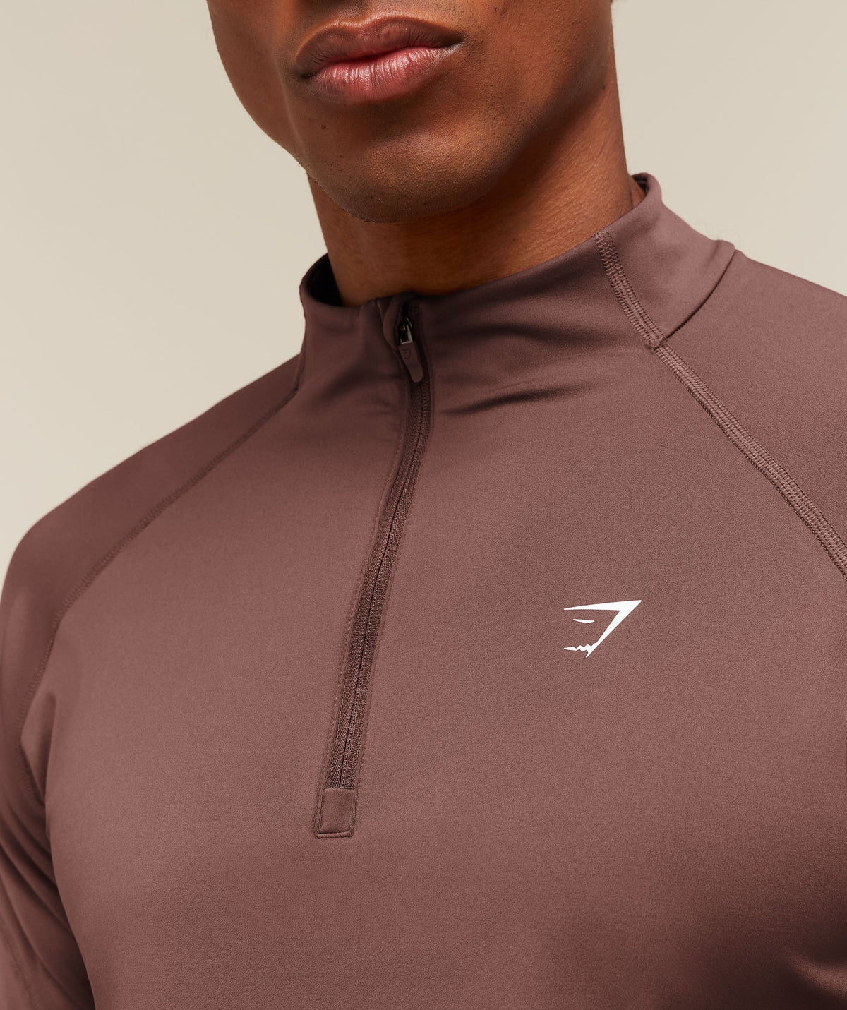 Performance 1/4 Zip - Espresso Brown — imagem 4