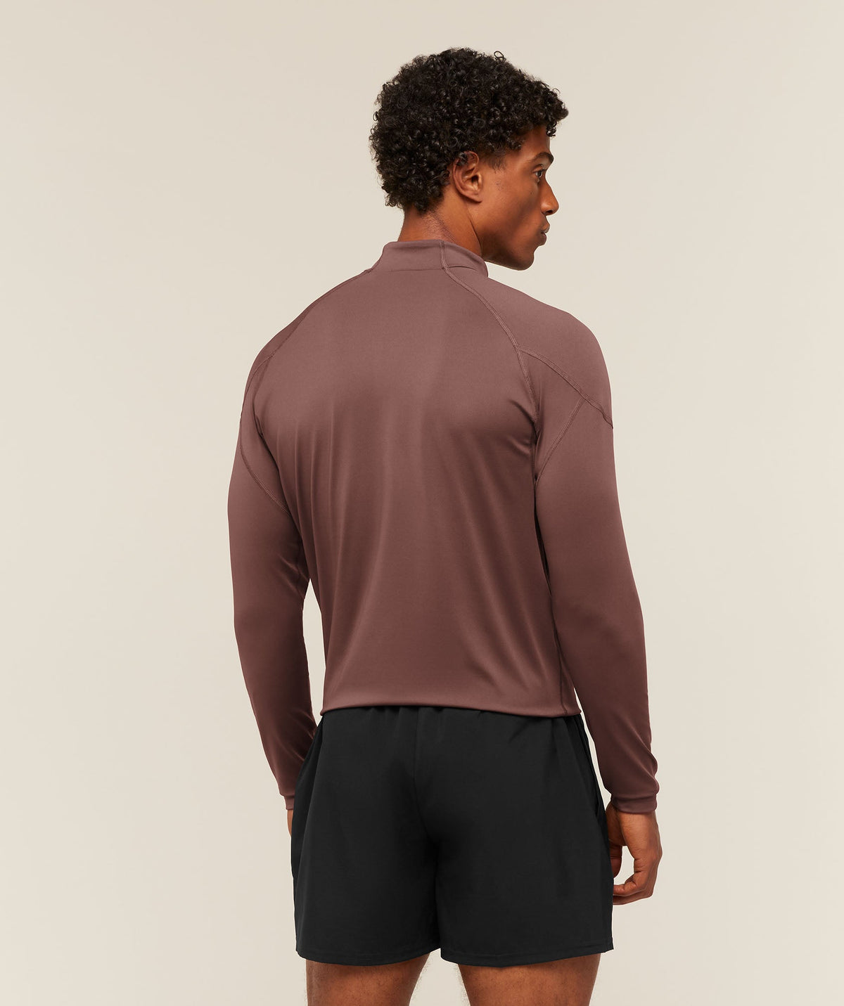 Performance 1/4 Zip - Espresso Brown — imagem 2