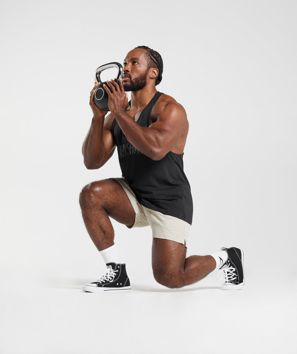 Power 5" Short - Pebble Grey Print — imagem 3
