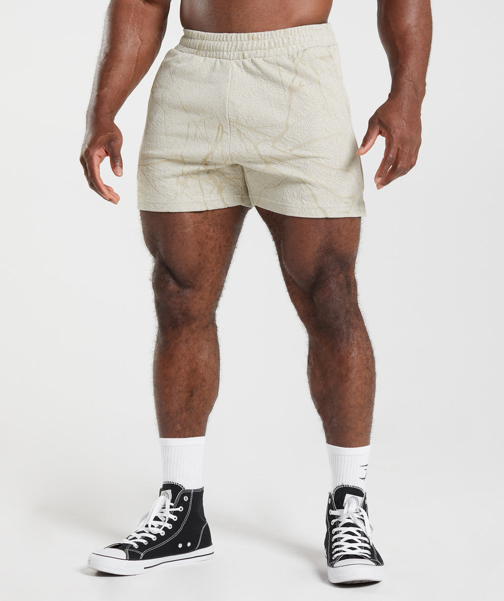 Power 5" Short - Pebble Grey Print — imagem 1