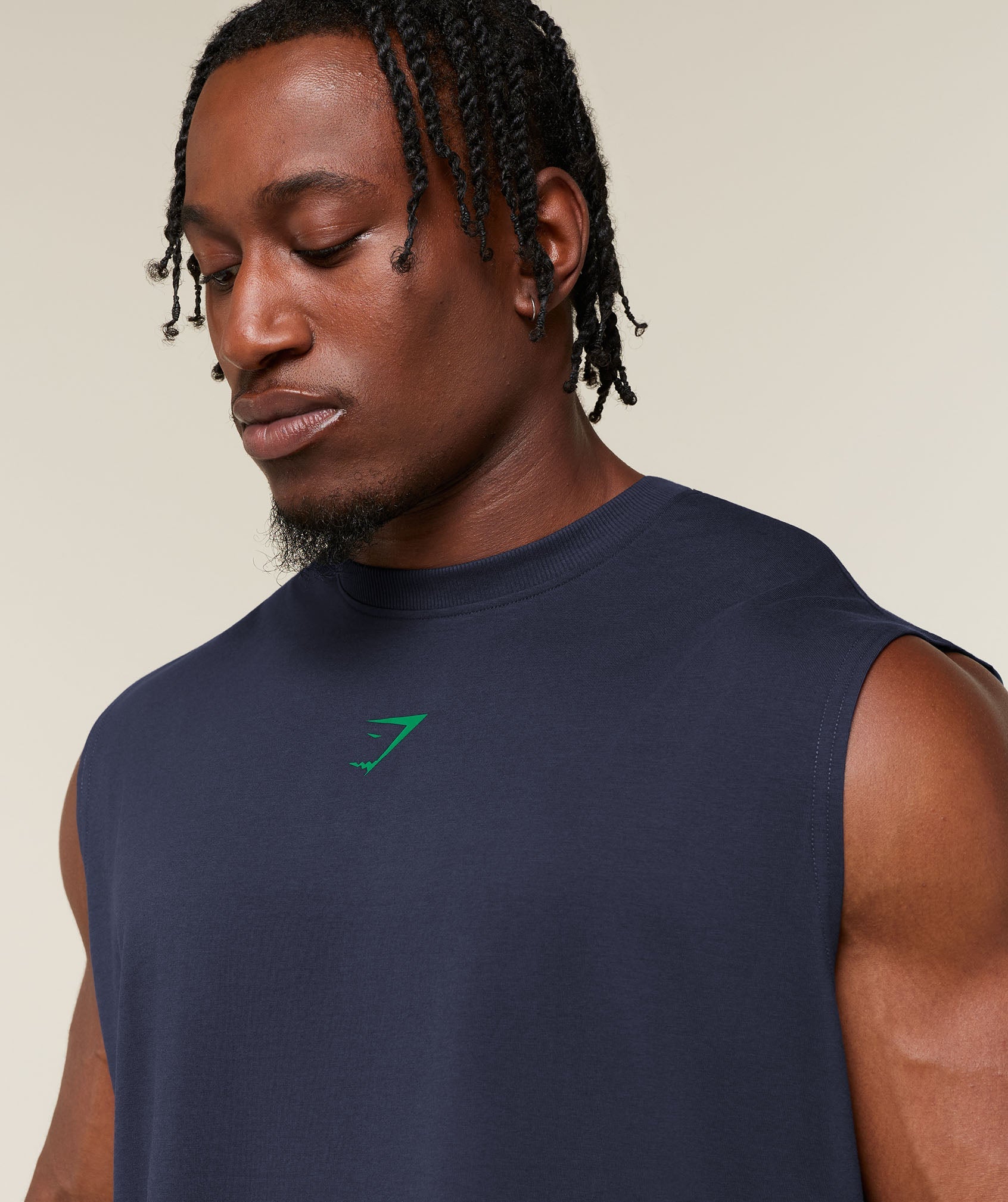 Power Cut Off Tank - Heavy Blue/Track Green — imagem 5