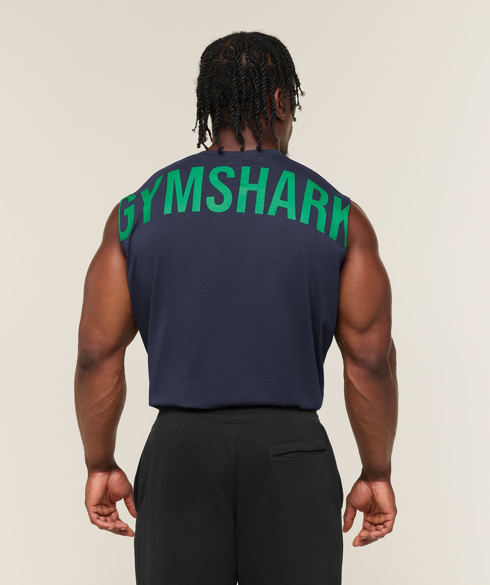 Power Cut Off Tank - Heavy Blue/Track Green — imagem 1