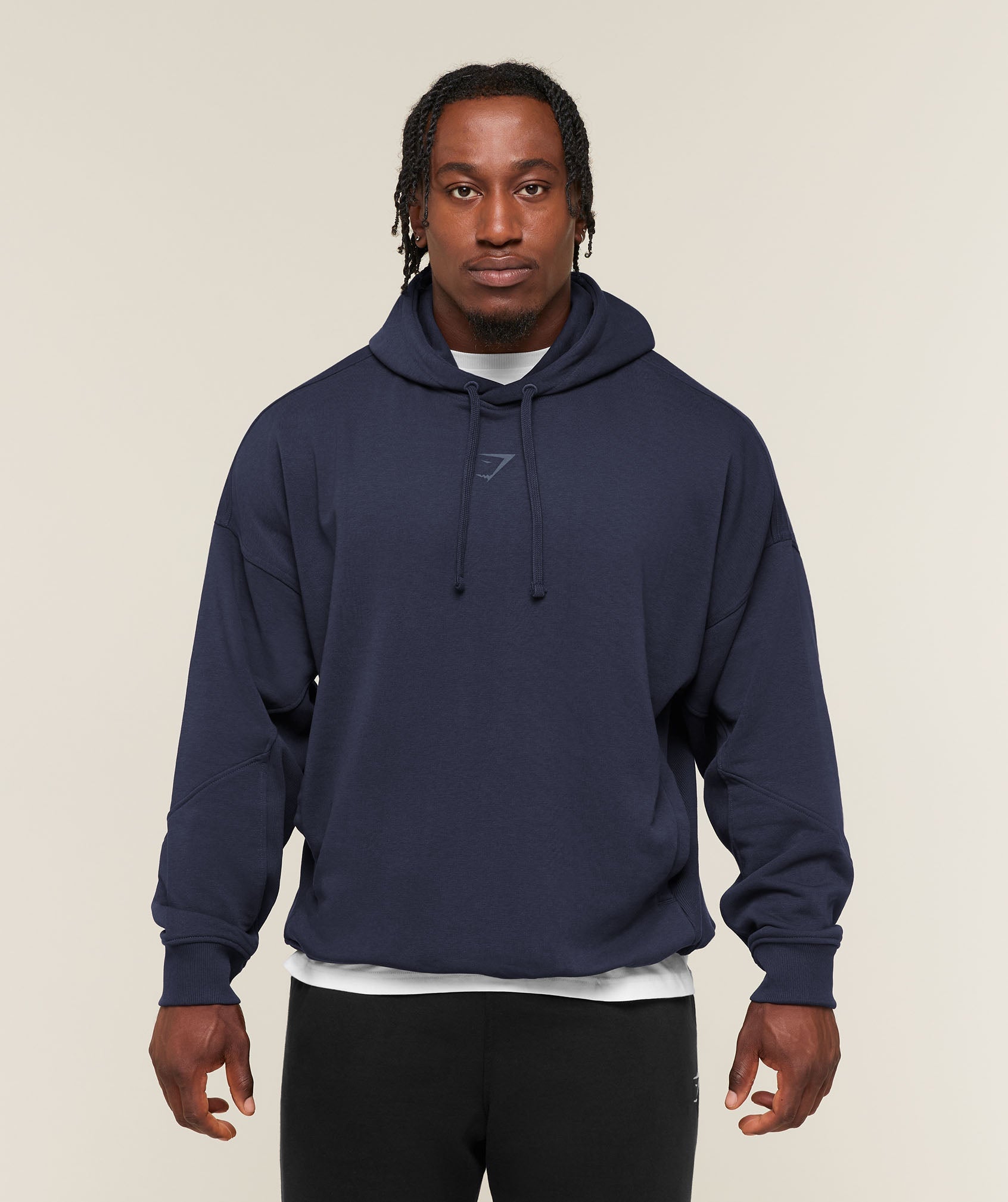 Power Oversized Hoodie - Heavy Blue/Shadow Blue — imagem 2