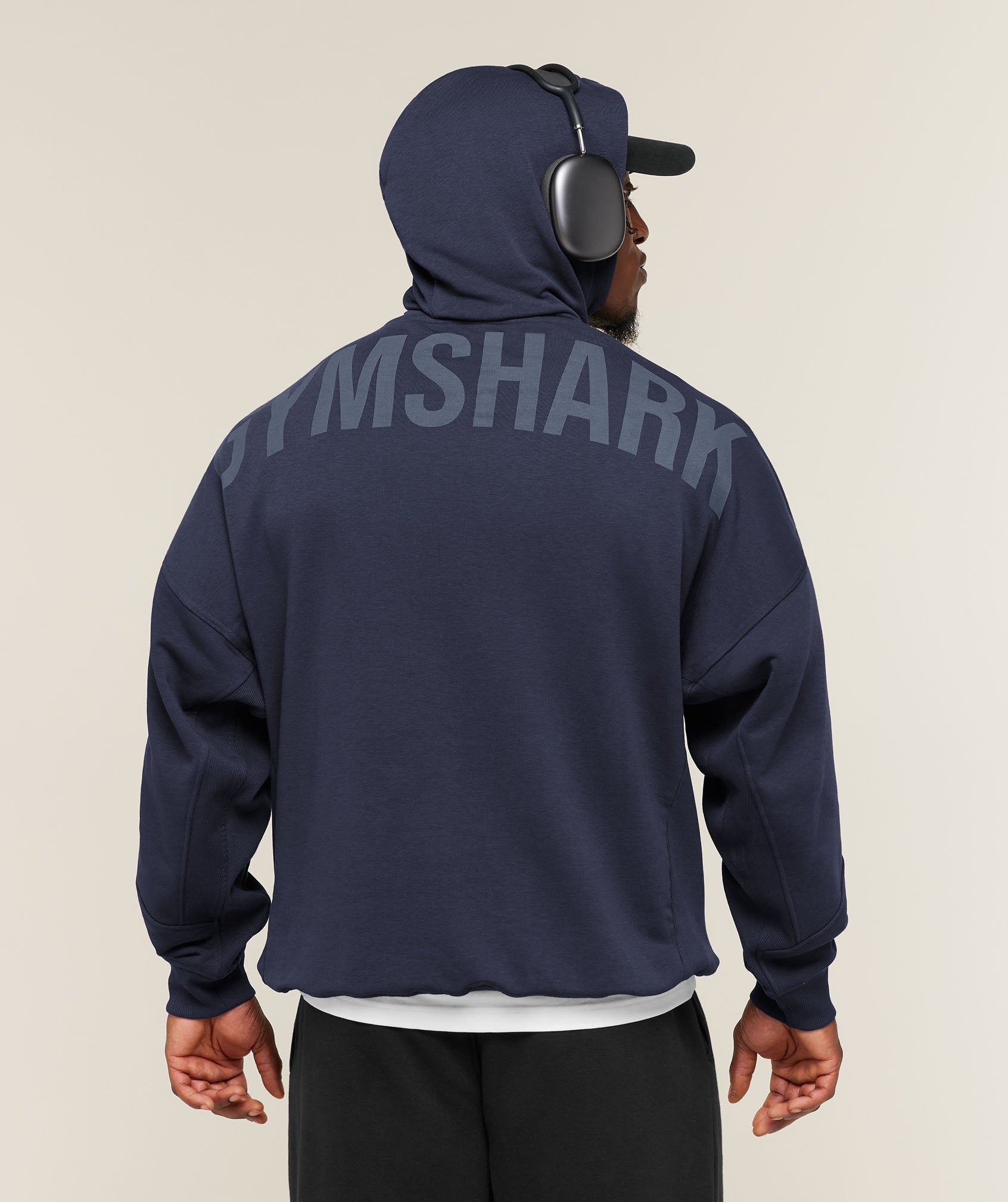 Power Oversized Hoodie - Heavy Blue/Shadow Blue — imagem 1
