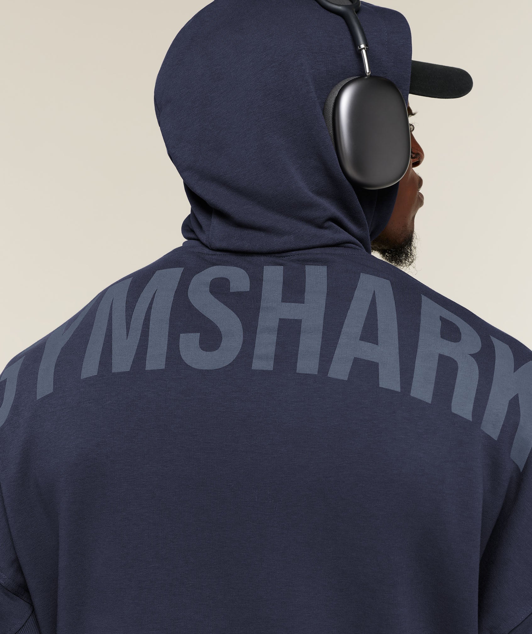 Power Oversized Hoodie - Heavy Blue/Shadow Blue — imagem 4